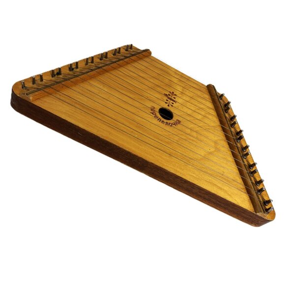 Vintage Nepenenoyka Lap Harp Zither 15 String instrument the Repultic of Belarus - Picture 2 of 11